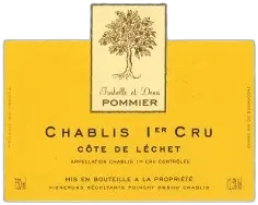 photo du vin Chablis Côte de Léchet 1er Cru