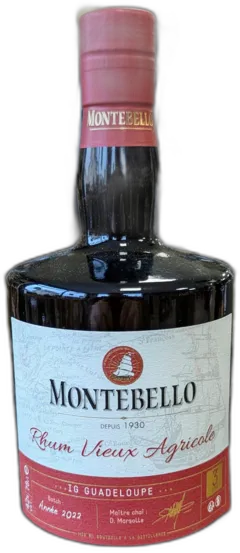 photo du vin Montebello 3 Ans Rhum Vieux Agricole de Guadeloupe