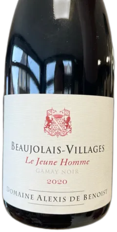 illustration du vin le Jeune Homme Beaujolais-Villages