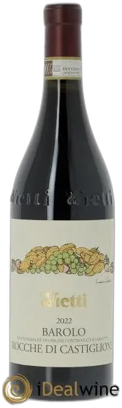 photo du vin Vietti Barolo Rocche di Castiglione
