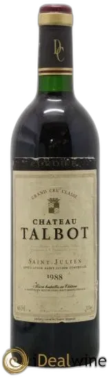 photos du vin Talbot