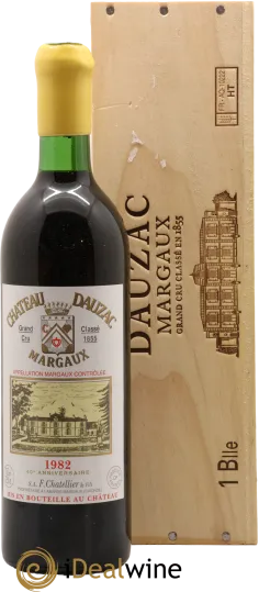 vue du vin Château Dauzac
