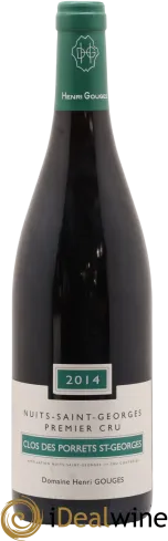 image du vin Nuits-Saint-Georges 1er Cru Clos des Porrets st Georges Henri Gouges