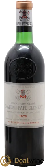 capture du vin Château Pape Clément Cru Classé de Graves