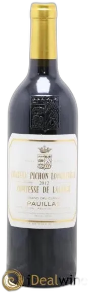 photo du vin Château Pichon Longueville Comtesse de Lalande