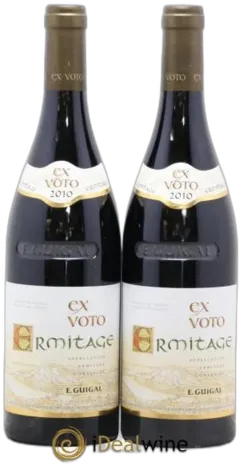 image du vin Domaine Guigal "ex-Voto" Hermitage Blanc