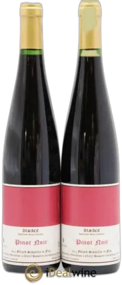 photo du vin Alsace Pinot Noir Ln012 Gérard Schueller