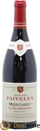 photo du vin Domaine de la Framboisière Faiveley