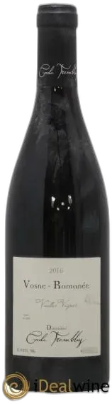 vue du vin Vosne-Romanée Vieilles Vignes
