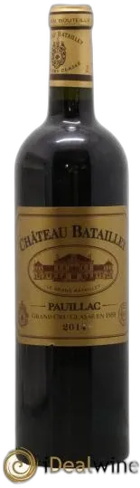 image du vin Château Batailley Rouge