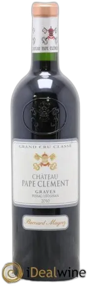 capture du vin Château Pape Clément Cru Classé de Graves