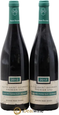 image du vin Nuits-Saint-Georges 1er Cru Clos des Porrets st Georges Henri Gouges