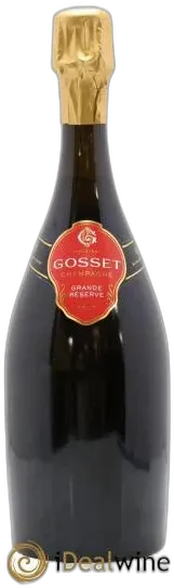 vue du vin Champagne Grande Réserve Gosset