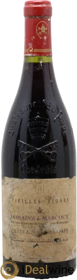 image du vin Châteauneuf-du-Pape Vieilles Vignes Domaine de Marcoux