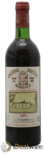 vue du vin Château Dauzac