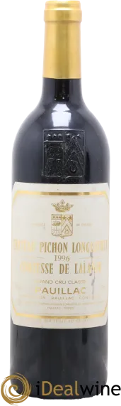 photo du vin Château Pichon Longueville Comtesse de Lalande
