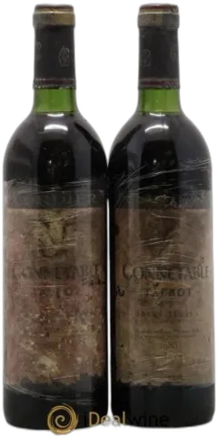 capture du vin Connetable de Talbot