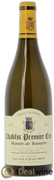 photo du vin Chablis 1er Cru Montée de Tonnerre Jean-Paul & Benoît Droin