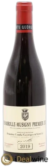 photo du vin Bourgogne Chambolle Musigny 1er Cru Domaine du Comte de Vogue