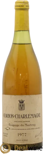photo du vin Corton-Charlemagne Grand Cru Bonneau du Martray