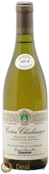 photo du vin Corton-Charlemagne Chapuis & Chapuis