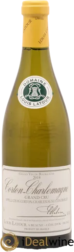 aperçu du vin Louis Latour Corton Charlemagne Grand Cru
