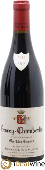 illustration du vin Gevrey Chambertin Mes 5 Terroirs Domaine Denis Mortet