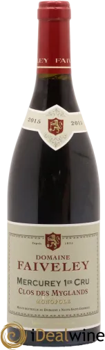 photos du vin Domaine Faiveley, Mercurey Premier Cru, Clos des Myglands