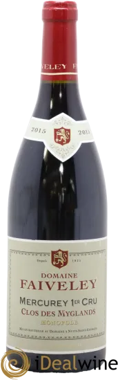 photos du vin Domaine Faiveley, Mercurey Premier Cru, Clos des Myglands