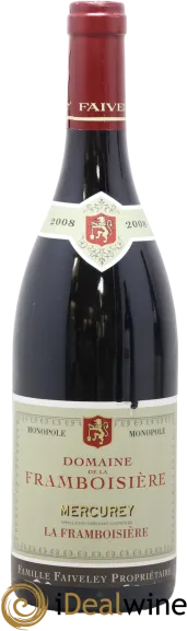 photo du vin Domaine de la Framboisière Faiveley