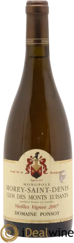 capture du vin Monts Luisants Vieilles Vignes