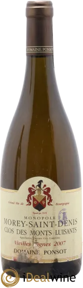 capture du vin Monts Luisants Vieilles Vignes