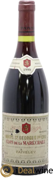 image du vin Domaine Faiveley Nuits-Saint-Georges 1er Cru Clos de la Maréchale