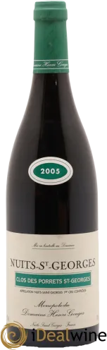 image du vin Nuits-Saint-Georges 1er Cru Clos des Porrets st Georges Henri Gouges