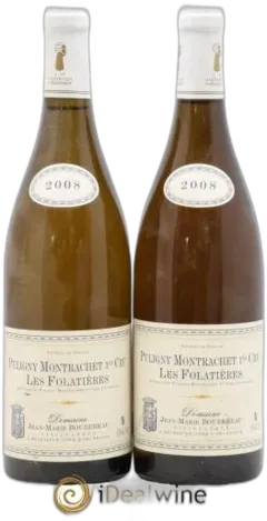photo du vin Bouzereau "les Folatieres" Puligny-Montrachet 1er Cru