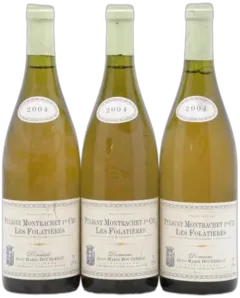 photo du vin Bouzereau "les Folatieres" Puligny-Montrachet 1er Cru