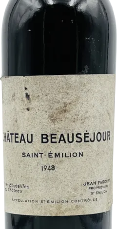 photo du vin Château Beauséjour