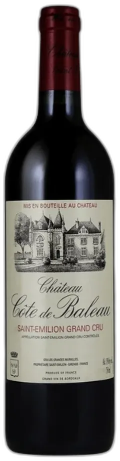 photo du vin Château Côte de Baleau Grand Cru Classé