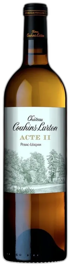 photo du vin Château Couhins-Lurton Acte ii Pessac-Léognan Blanc