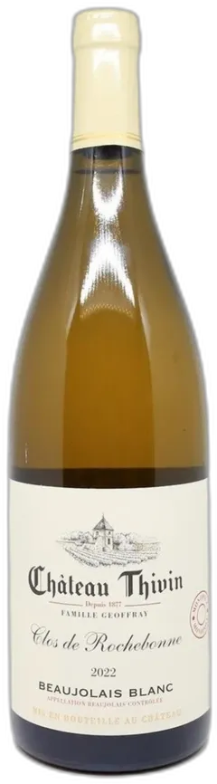 vue du vin Beaujolais Clos de Rochebonne Château Thivin