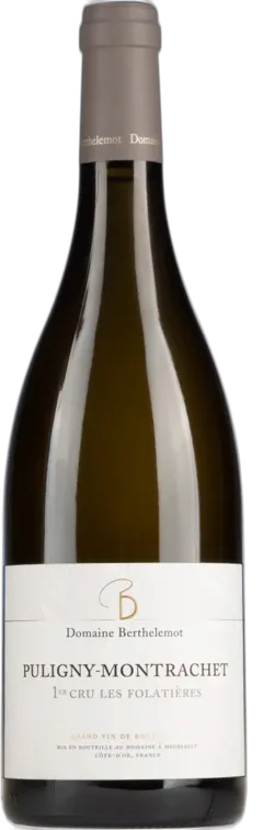 vue du vin Domaine Berthelemot Puligny-Montrachet 1er Cru les Folatières