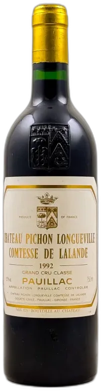 photo du vin Château Pichon Longueville Comtesse de Lalande