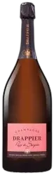 vue du vin Champagne Drappier Rosé de Saignée Rosé Drappier
