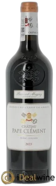 vue du vin Château Pape Clément Cru Classé de Graves