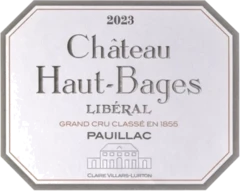 photo Château Haut-Bages Libéral 2023