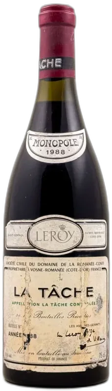 photo du vin la Tâche