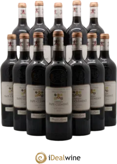 vue du vin Château Pape Clément Cru Classé de Graves