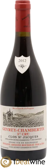 photos du vin Armand Rousseau Gevrey Chambertin Clos du Château Monopole