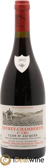 photos du vin Armand Rousseau Gevrey Chambertin Clos du Château Monopole