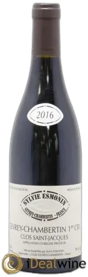 photo du vin Gevrey-Chambertin 1er Cru Clos Saint Jacques